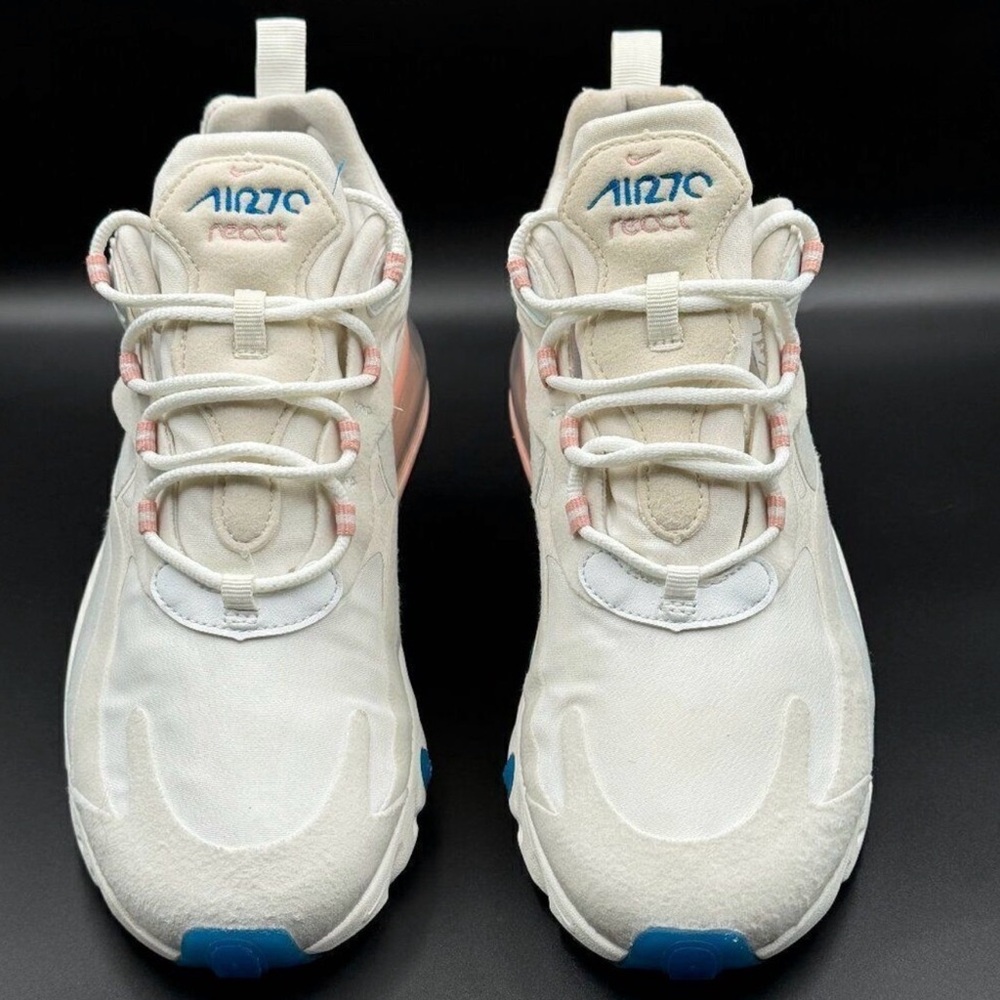 Nike air 70 React Sneakers in pink , white and Blue